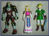 Zelda / Link / Ganandorf from Legend of Zelda - Ocarina of Time - Box Sets manufactured by BD&A [Loose]