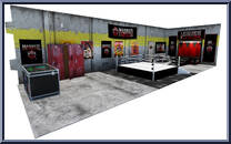 Extreme-Sets Pop-Up Diorama from Legends of Lucha Libre - Accessories manufactured by Boss Fight Studio [Loose]