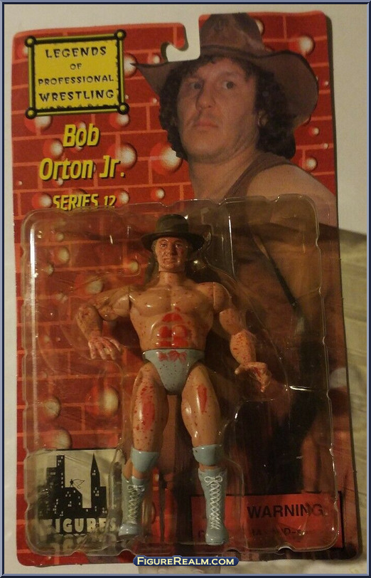 Legends of Professional Wrestling (series 12) (2000)   BobOrtonJr-Bloody-S12-Front