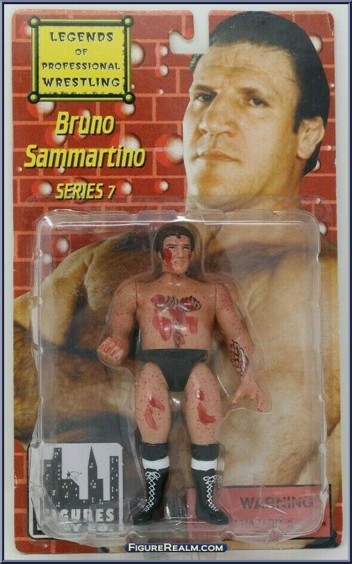 Legends of Professional Wrestling (series 07) (2000)   BrunoSammartino-Bloody-S7-Front