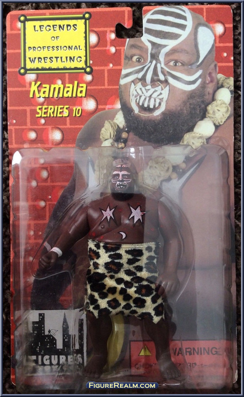 Legends of Professional Wrestling (series 10) (2000)   Kamala-Bloody-S10-Front