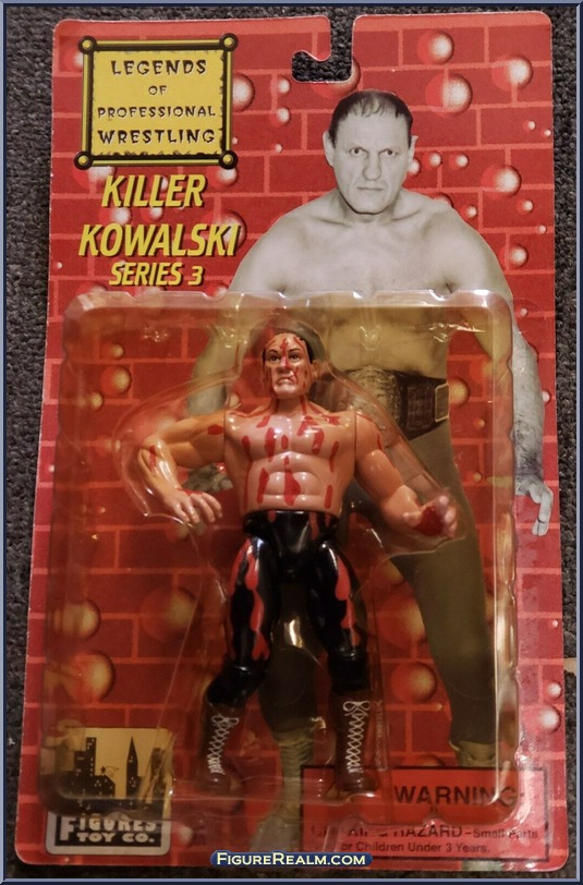 Legends of Professional Wrestling (series 03) (2000)  KillerKowalski-Bloody-S3-Front