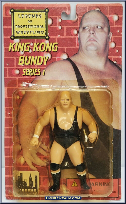 Legends of Professional Wrestling (series 01) (1999) KingKongBundy-S1-Front