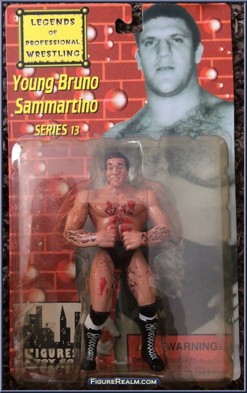 Legends of Professional Wrestling (series 13) (2000)   YoungBrunoSammartino-Bloody-S13-Front
