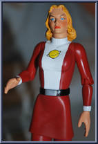 Saturn Girl from Legion of Super Heroes - Basic Series manufactured by DC Direct [Loose]