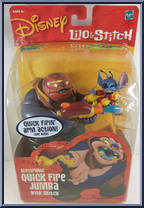 Quick Fire Jumba with Stitch from Lilo & Stitch - Basic Series manufactured by Hasbro [Front]