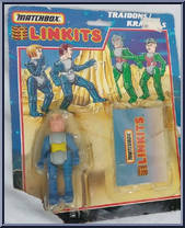 Gray Shirt / Blue Pants from Linkits - Traidons / Kranials manufactured by Matchbox [Front]