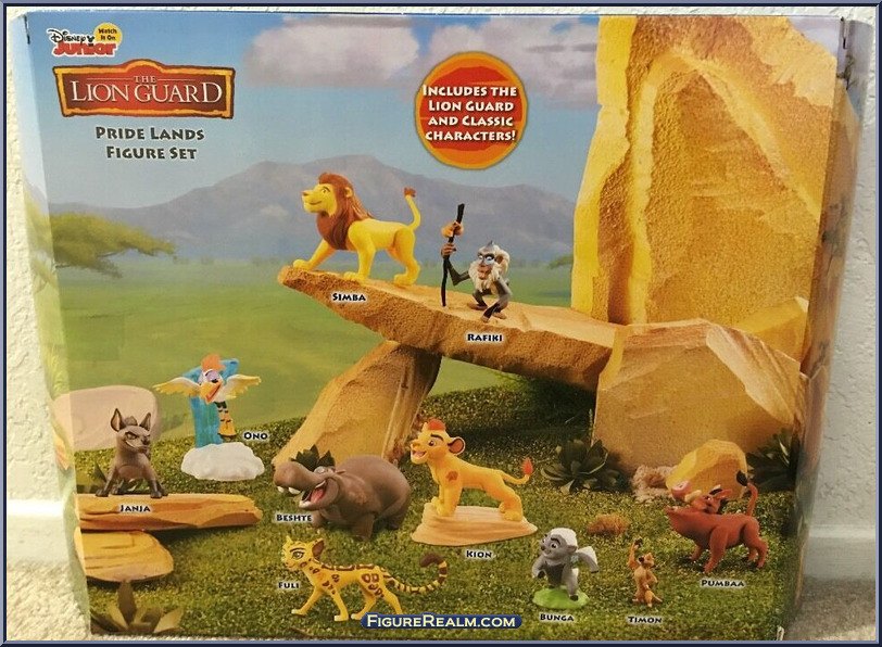 lion guard pride lands figure set