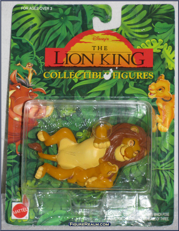 Mufasa / Baby Simba - Lion King - Collectible Figures - Mattel Action ...
