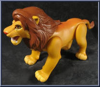 Simba (Adult Fighting Action) - Lion King - Action Figures - Mattel ...