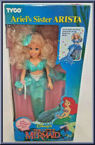 Ariel's Sister Arista from Little Mermaid - Basic Series manufactured by Tyco [Front]