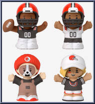 Cleveland Browns from Little People Collector - NFL manufactured by Fisher-Price [Loose]