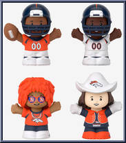 Denver Broncos from Little People Collector - NFL manufactured by Fisher-Price [Loose]