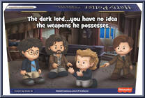 Harry Potter and the Prisoner of Azkaban from Little People Collector - Harry Potter manufactured by Fisher-Price [Back]