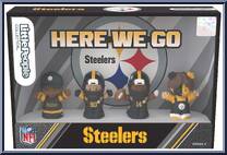Pittsburgh Steelers (Alternate Jersey) from Little People Collector - NFL manufactured by Fisher-Price [Front]
