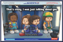 Scoops Ahoy from Little People Collector - Stranger Things manufactured by Fisher-Price [Back]
