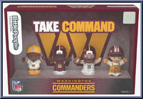 Washington Commanders from Little People Collector - NFL manufactured by Fisher-Price [Front]