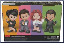 Will & Grace from Little People Collector - Basic Series manufactured by Fisher-Price [Back]