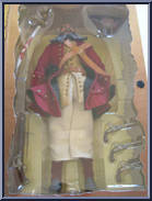 Edward Teach (Blackbeard) from Live by the Sword - Basic Series manufactured by Sideshow [Front]