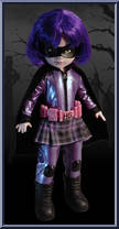 Hit-Girl from Living Dead Dolls - Hit-Girl manufactured by Mezco [Loose]