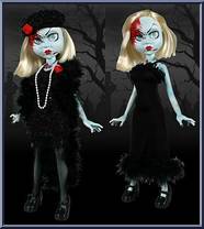 Hollywood from Living Dead Dolls - Fashion Victims - Series 2 manufactured by Mezco [Loose]