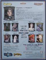 Frodo (Hobbit with Blue Jacket) from Lord of the Rings (Middle Earth) - Basic Series manufactured by Toy Vault [Back]