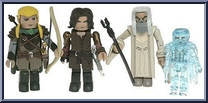 Aragorn / Saruman / Legolas / Twilight Frodo (Blue) Action Figure