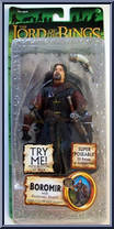 Boromir (Super Poseable) from Lord of the Rings - Trilogy - Fellowship of the Ring - Series 4 manufactured by Toy Biz [Front]