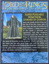Denethor (Steward of Gondor) from Lord of the Rings - Trilogy - Return of the King - Series 4 manufactured by Toy Biz [Back]