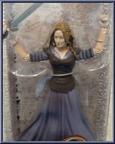 Eowyn (Sword Slashing Action) from Lord of the Rings - Trilogy - Two Towers - Series 1 manufactured by Toy Biz [Front]