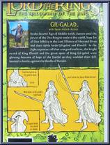 Gil-Galad (Spear Attack Action) from Lord of the Rings - Trilogy - Fellowship of the Ring - Series 3 manufactured by Toy Biz [Back]