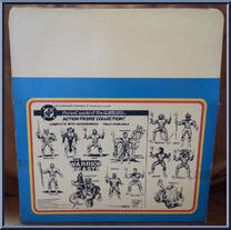 Hercules / Tan Horse from Lost World of the Warlord - War Teams manufactured by Remco [Back]