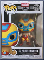 El Heroe Invicto from Lucha Libre - Lucha Libre Pop! manufactured by Funko [Front]