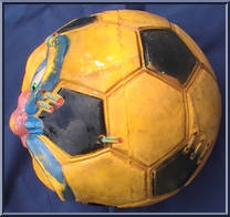 Goal Eater from Madballs - Super Madballs manufactured by AmToy [Loose]