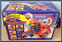 Mad Rollercycle from Madballs - Vehicles manufactured by AmToy [Front]