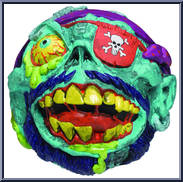 Blech Beard from Madballs - Series 2 manufactured by Basic Fun [Loose]