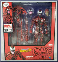 Carnage (Comic Version) from Mafex - Marvel manufactured by Medicom [Front]