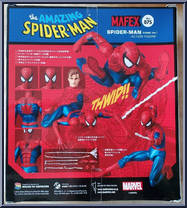 Spider-Man (Amazing Spider-Man) from Mafex - Marvel manufactured by Medicom [Back]