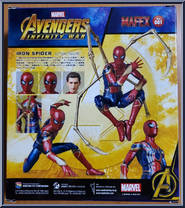 Spider-Man (Avengers Infinity War) from Mafex - Marvel manufactured by Medicom [Back]