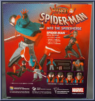 Spider-Man (Into the Spider-Verse) from Mafex - Marvel manufactured by Medicom [Back]