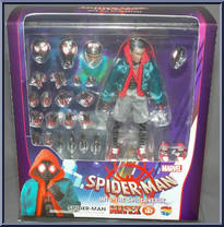 Spider-Man (Into the Spider-Verse) from Mafex - Marvel manufactured by Medicom [Front]