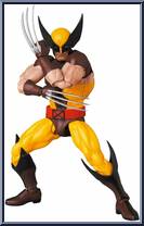 Wolverine (Yellow / Brown) (X-Men) from Mafex - Marvel manufactured by Medicom [Loose]
