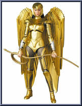 Wonder Woman (1984 Golden Armor) from Mafex - DC manufactured by Medicom [Loose]