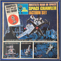 Space Crawler Action Set from Major Matt Mason - Super Packs - Boxed manufactured by Mattel [Front]