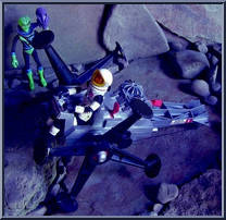 Space Crawler Action Set from Major Matt Mason - Super Packs - Boxed manufactured by Mattel [Loose]