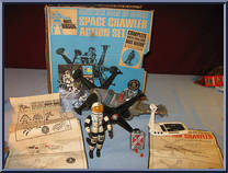 Space Crawler Action Set from Major Matt Mason - Super Packs - Boxed manufactured by Mattel [Loose]