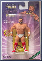 Arn Anderson from Major Wrestling Figure Podcast - Major Bendies - Series 6 manufactured by Unknown [Front]