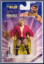 Effy from Major Wrestling Figure Podcast - Major Bendies - Series 3 manufactured by Unknown [Front]
