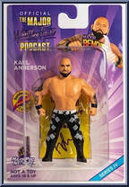 Karl Anderson from Major Wrestling Figure Podcast - Major Bendies - Series 4 manufactured by Unknown [Front]