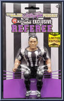 Referee from Major Wrestling Figure Podcast - Major Bendies - Exclusives manufactured by Unknown [Front]